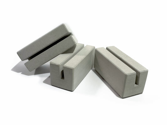 3 Kartenhalter gestapelt ohne Hintergrund